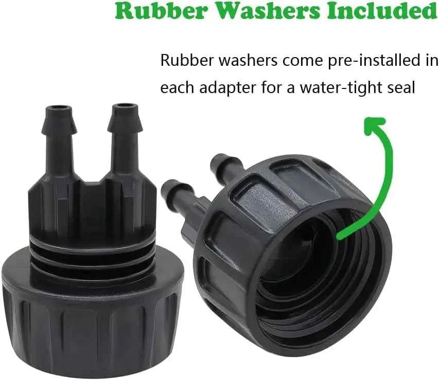 5pcs Plastic Garden Hose Connector Kit,Used To Connect Faucets And Hoses,Faucet Adapter, For Faucets, Essential For Car Wash