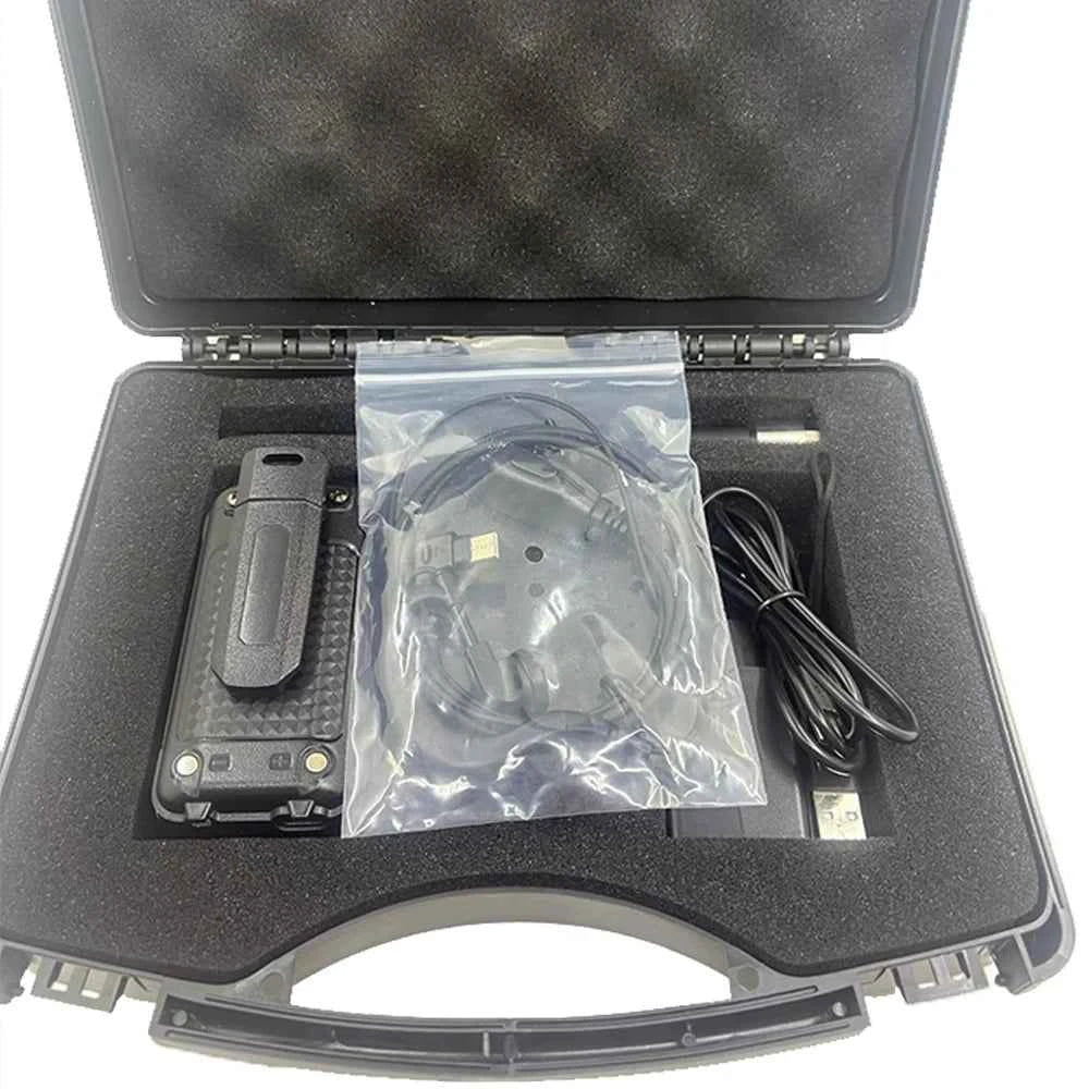 1-2km Drone Warning Equipment with 30-6400MHz Broadband Detection Supporting FPV Drone for DJI Road Communication