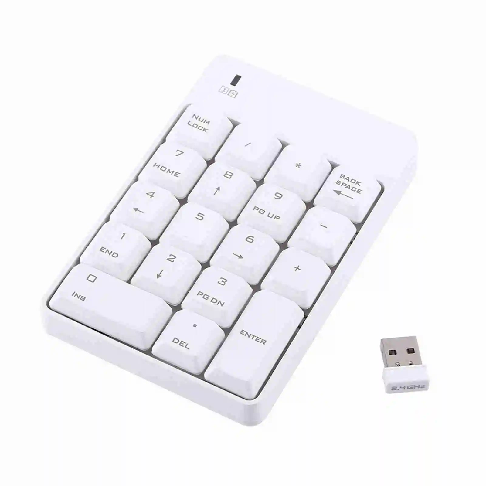 2.4GHz Wireless USB Numeric Computers Keypad Numpad Number 18 Keys Laptop PC Mini Digital Keyboard For Computers Accessories