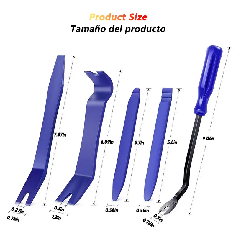 iLMH Car Hand Tool Set Car Disassembly Tool Kit Stereo Repair DVD Repair Tool Dashboard Removal Tool Interior Plastic Trim Panel