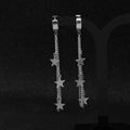 2PC Fashion Men's Personality Rascal Handsome Irregular Earrings Jewelry Accessories Suitable for Date, Party, Festival Gifts