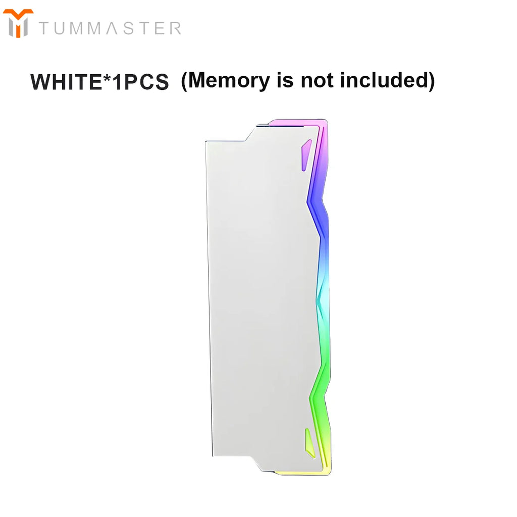 TUMMASTER  PC Memory Heatsink RAM Cooling Vest 5V 3-PIN ARGB for Desktop Computer Memory DDR3 DDR4 DDR5 DDR2