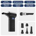 120,000 RPM Electric Turbine Blower, Portable Cordless Hair Dryer, Deep Cleaning Tool for Cars/Electronics/Home