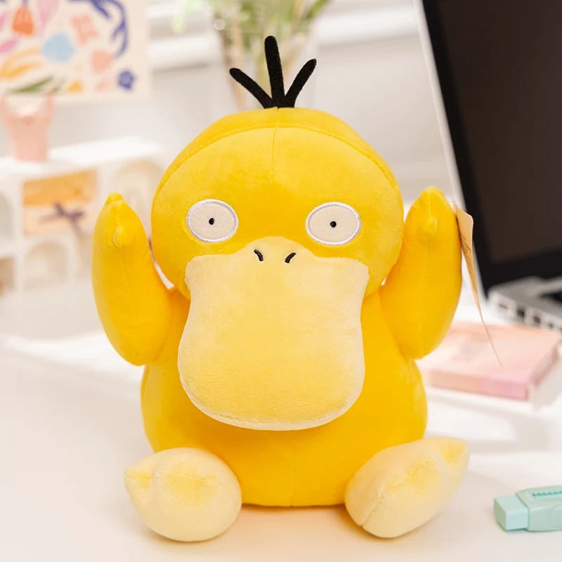 Genuine Pokemon Pikachu Stuffed Doll Cute Cartoon Anime Series Gengar  Eevee Stuffed Doll Kawaii Toys Hobbies Kids Birthday Gift