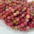 6/8/10mm Loose Optimize Watermelon Tourmaline Crystal Natural Stone Beads for DIY Bracelet Necklace Jewelry Making Beaded Access