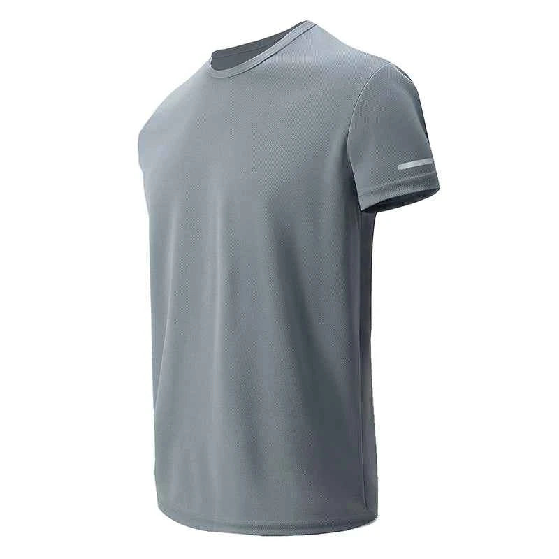 2/4/6-Piece Men's Short Sleeved Solid Color Basic Four Season Youth Fashion Plus Size Comfortable Casual Sports T-shirt Trendy