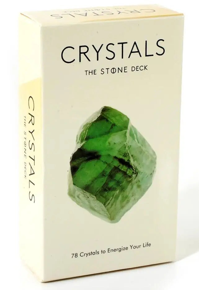 Crystals Tarot Cards Oracle Cards tarot Deck and Card Game high quality Kabbalis Board Game Divination fate party enterainment
