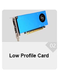 SRhonyra Low Profile Graphics Card 4GB GT730 RX550 GT1030 GTX1050 GTX1050Ti Half Height PCIe Video Card For SFF Thin ITX HTPC