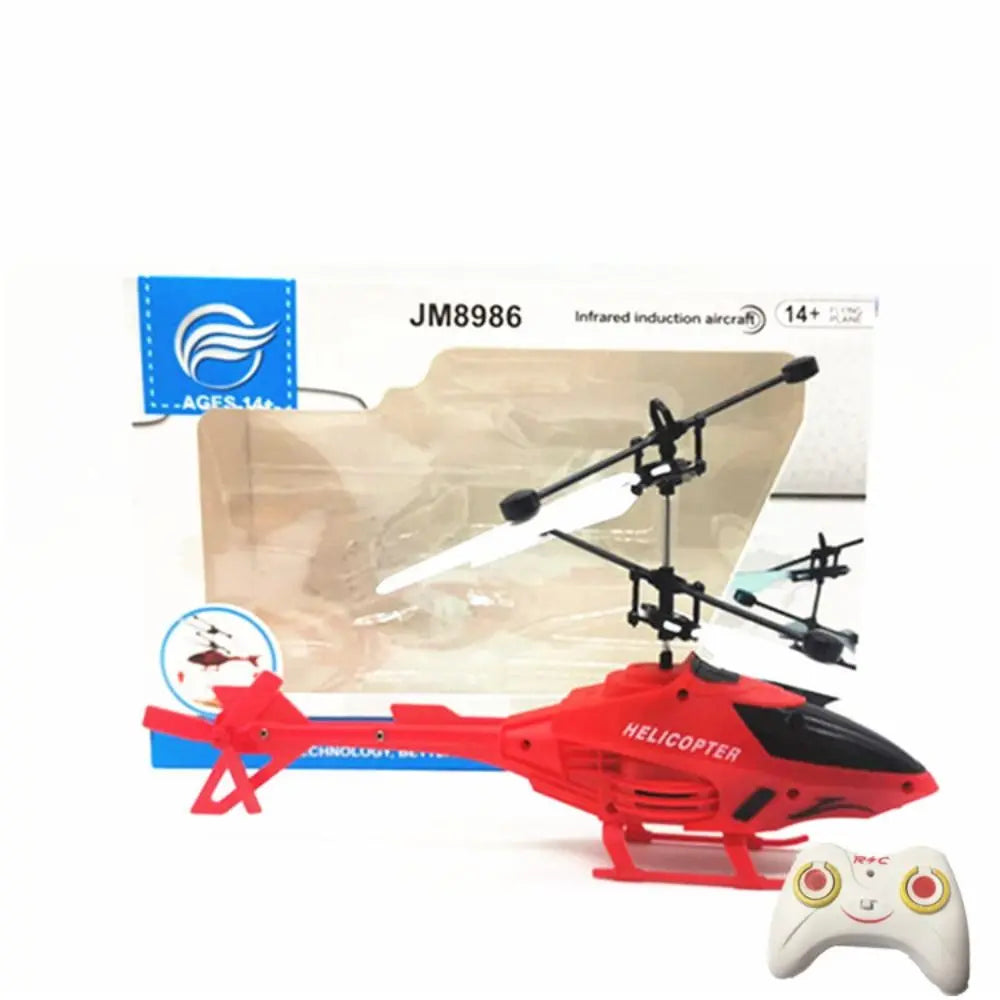 Hobbies Plastic RC Helicopters Rechargeable USB Charging Remote Control Plane Mini Drone Kids Adults