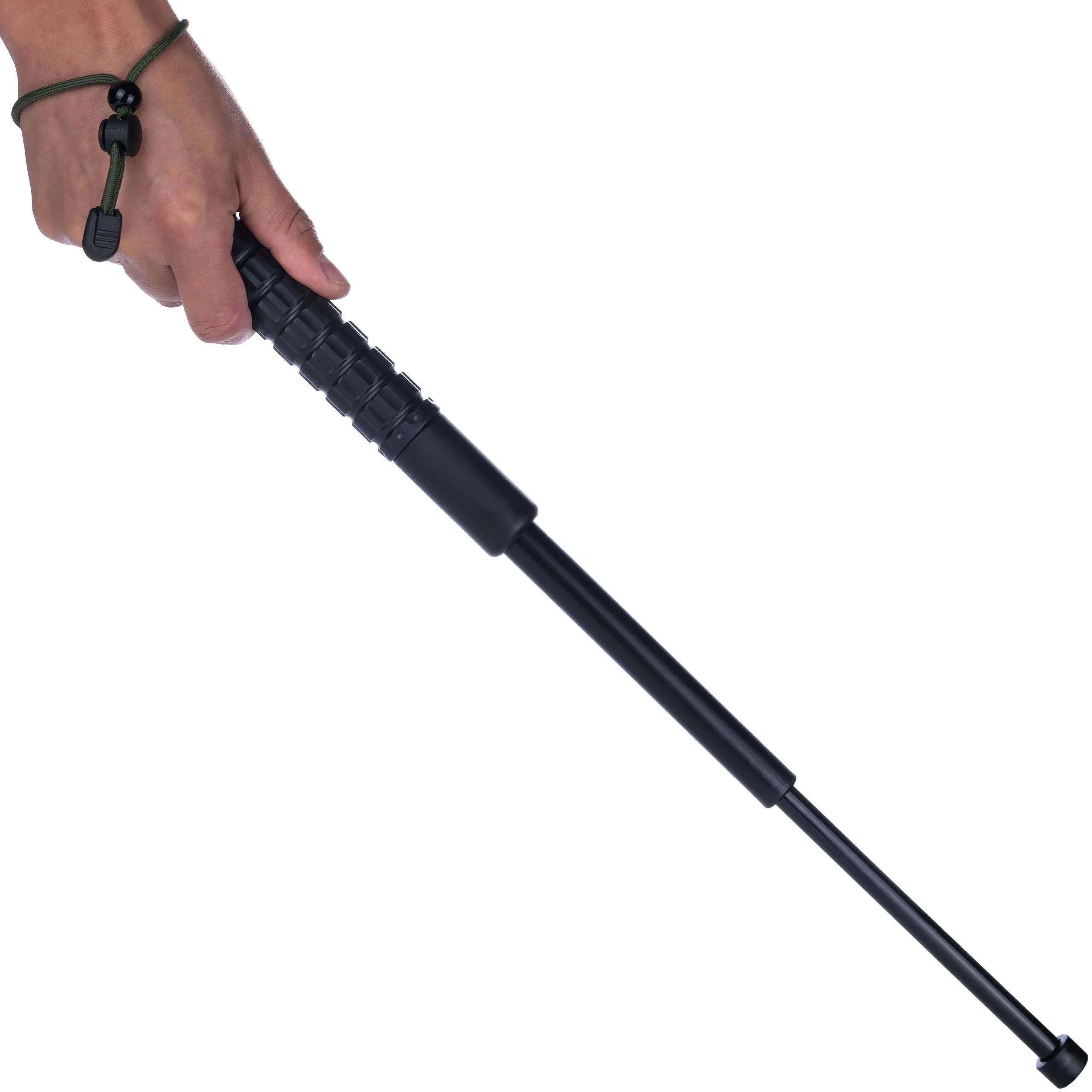 Rosfix 555 mm Telescope with Cover-Protection and Self-Defense | Solid Design | Ergonomic Handle, Black Chrome