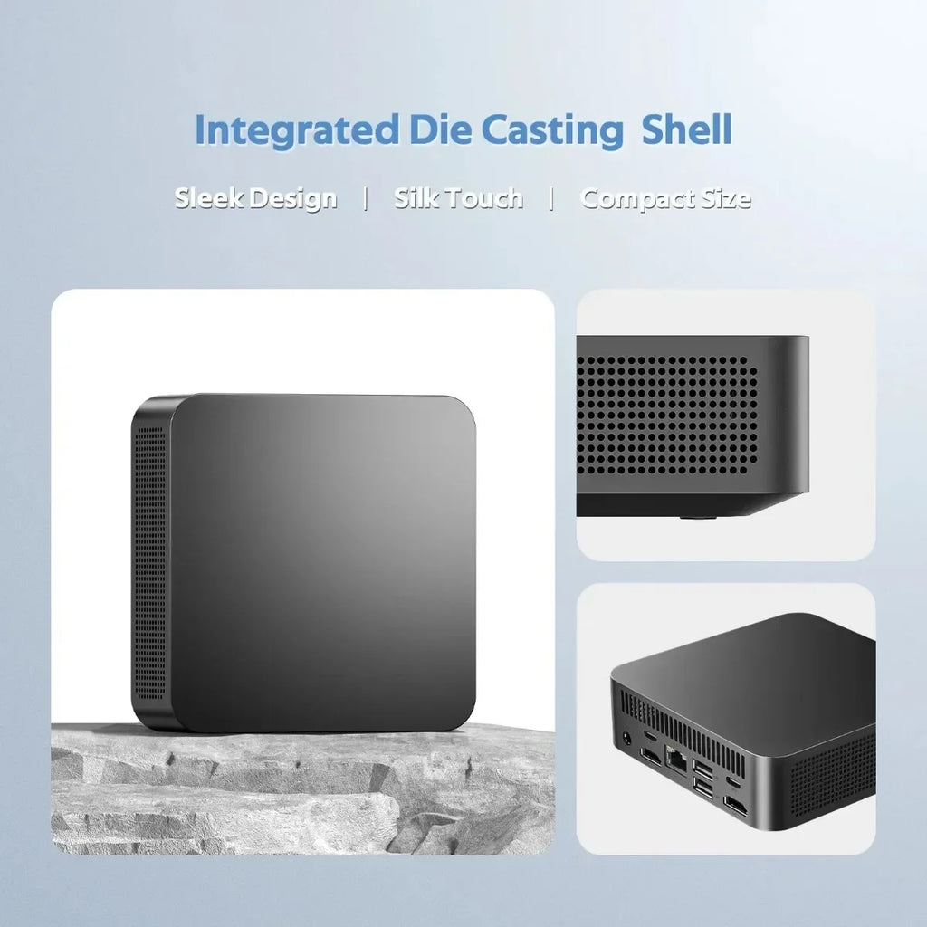 NEW Intel I9-10980HK/N150 Portable Mini PC Computer Windows 11 32GB DDR4 1/2TB SSD Gaming Computer WiFi 6 Office Mini Desktop