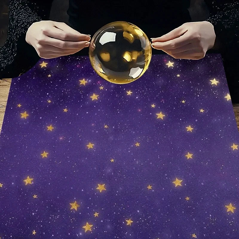 Starry Sky Design Tarot Tablecloth Altar Cloth Tarot Card Reading Home Decor Astrology Countertop Mat Home Decor