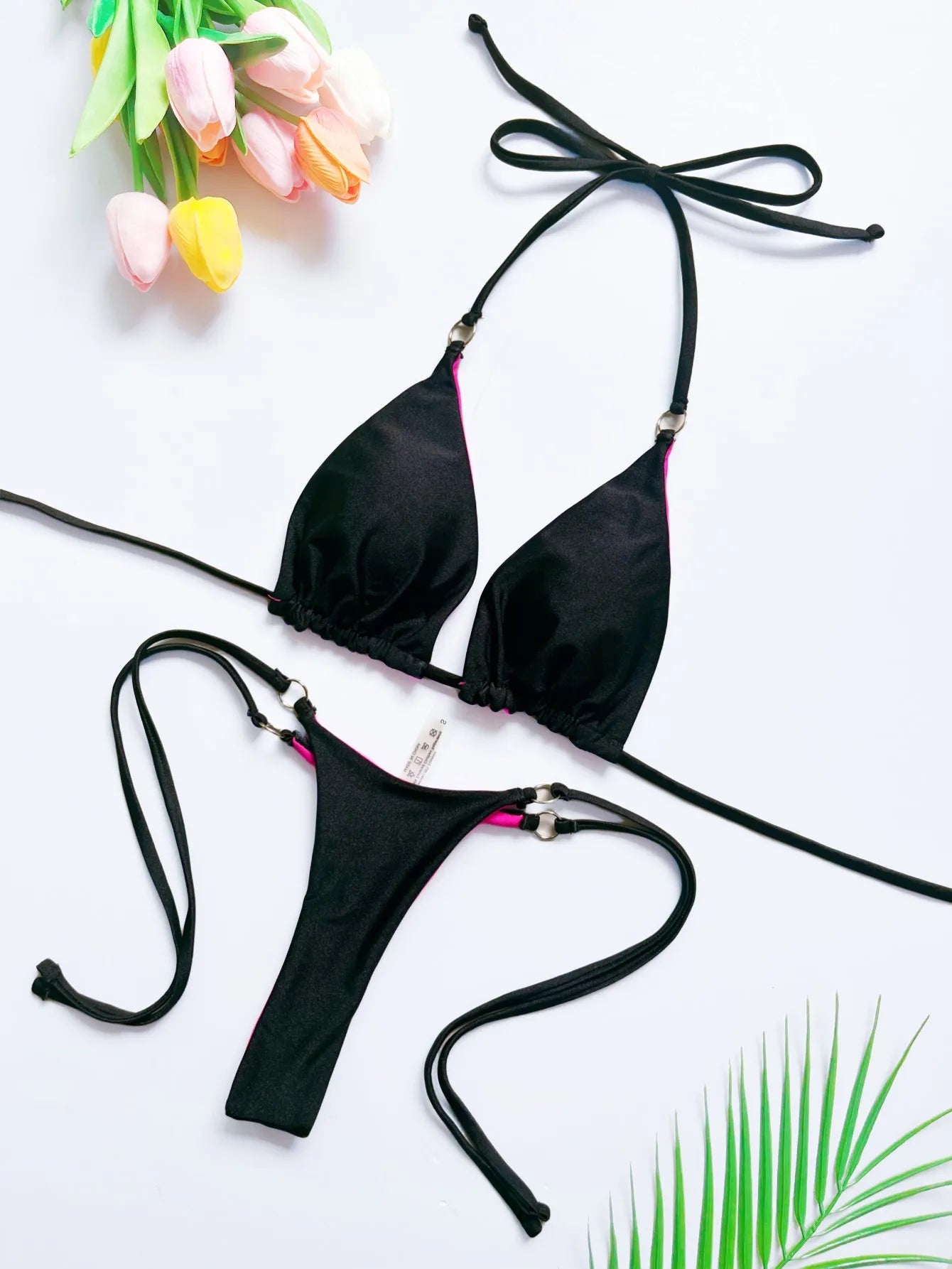 RUOTONSEPT 2026 New Sexy SolidBandage Bikini Set Women's Swimsuit Two-piece Triangle Swimwear Bathing Suit Brazilian Biquinis
