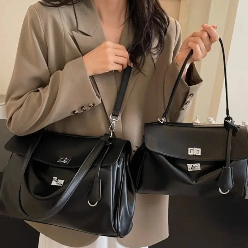 Fashion Large Capaci Platinum Bag Casual Crossbody oulder Bag for Women Faionable Underarm Bag Modern Neutral Sle New Style 2026