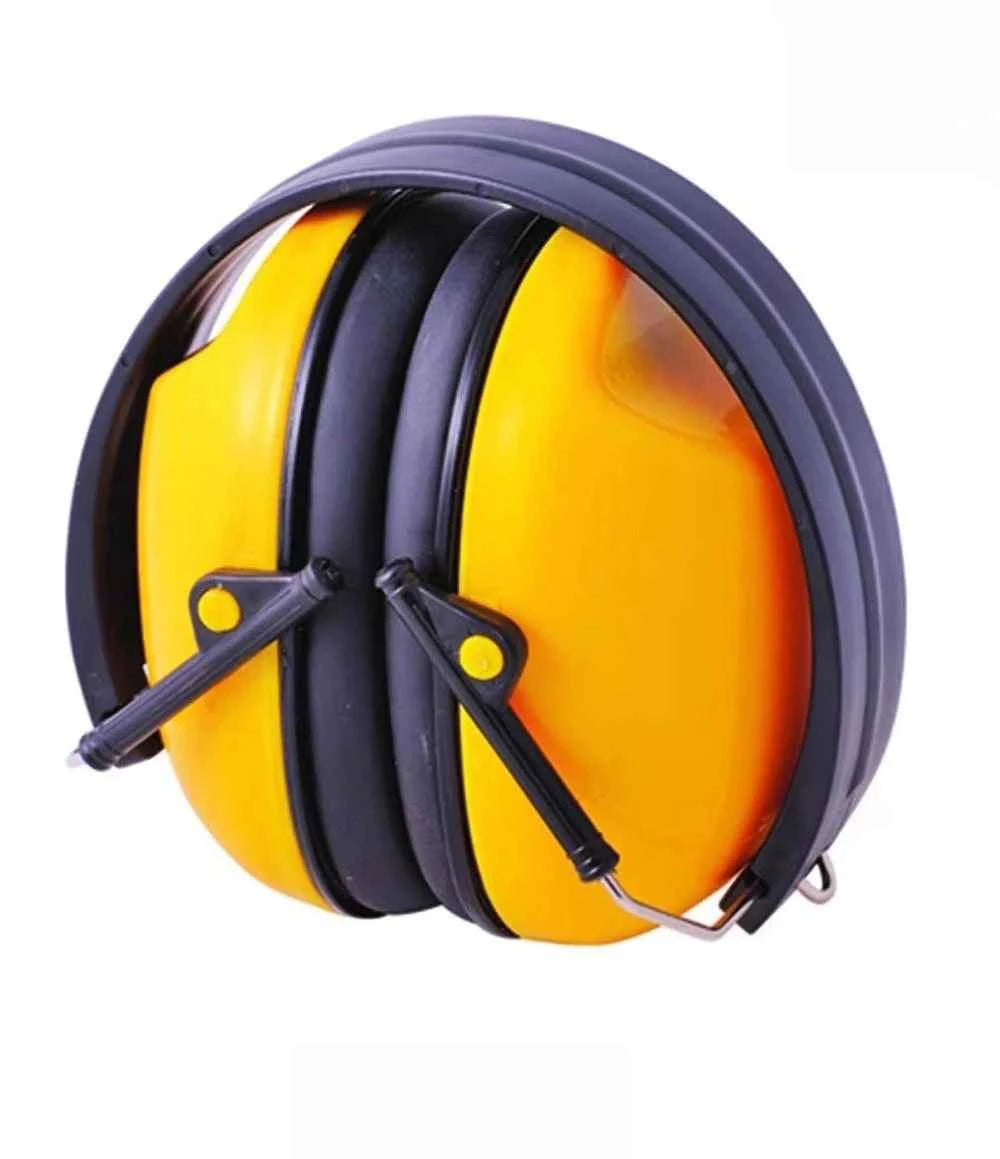 Industrial Noise-Reducing Earmuff Headphones for Hearing Protection