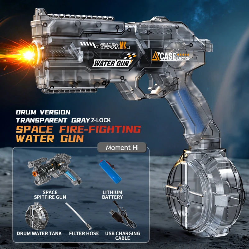 Adult Powerful Electric Squirt Water Gun Large Capacity Water Blaster Summer Outdoor Beach Toy Gift  Birthday Gift