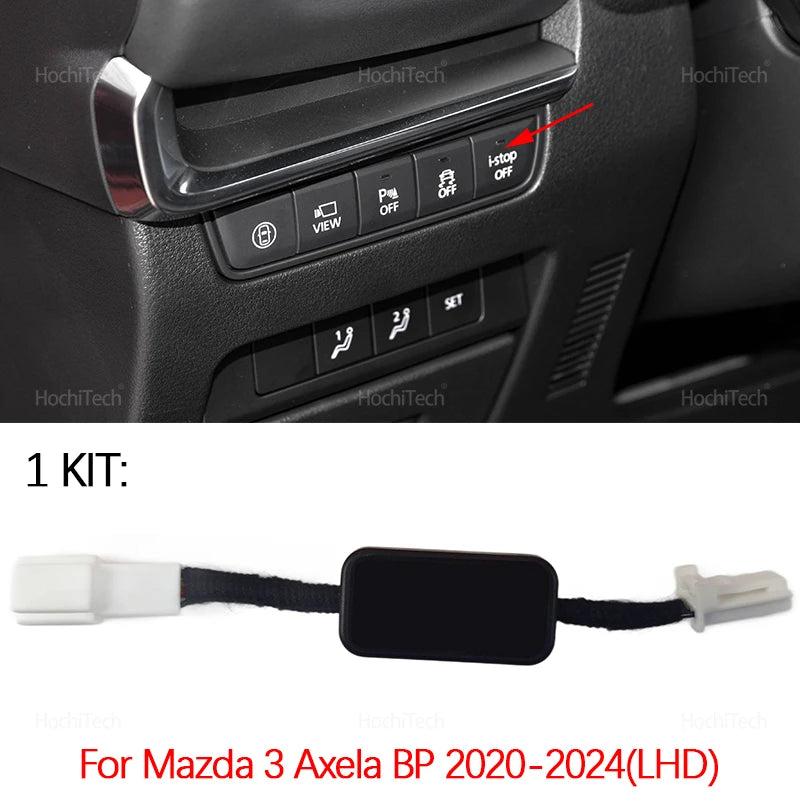 Car Automatic Start and Stop Engine Off Device Control Sensor Auto Stop Canceller for Mazda 3 Axela BP 2020-2024 LHD RHD