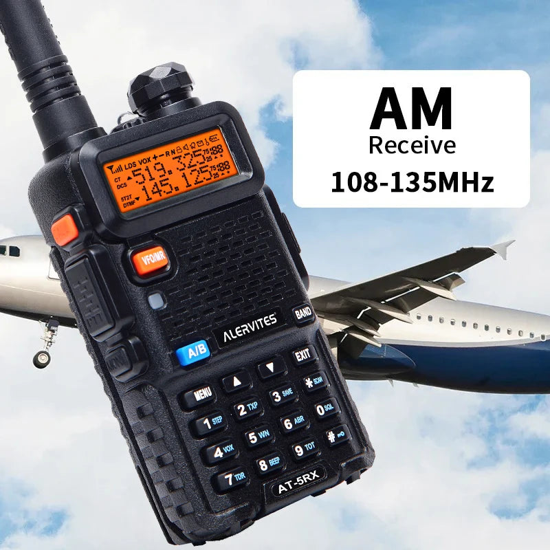 Dual-Band Portable Two-Way Radios – Long-Range 5W Set