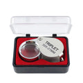 Pocket Jewelry Loupe Jewelers Diamond Eye Magnifying Glass Magnifier Metal Tools For Coins Gems Stamps Watches