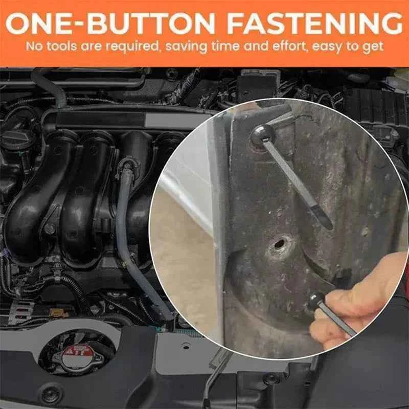 Cable Ties Buckle Auto Fastener Screw Replacement Clip Car Fenders Trunk Engine Guard Panel Wire Management Tools