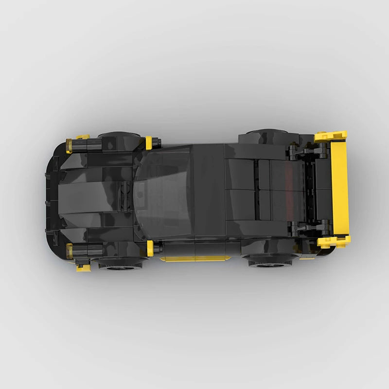 MOC Car Speed RX7 AE86 Chiron R8 Creative Racing Vehicle Model Building Block Super Race brick City Rally Sport Toy Technical