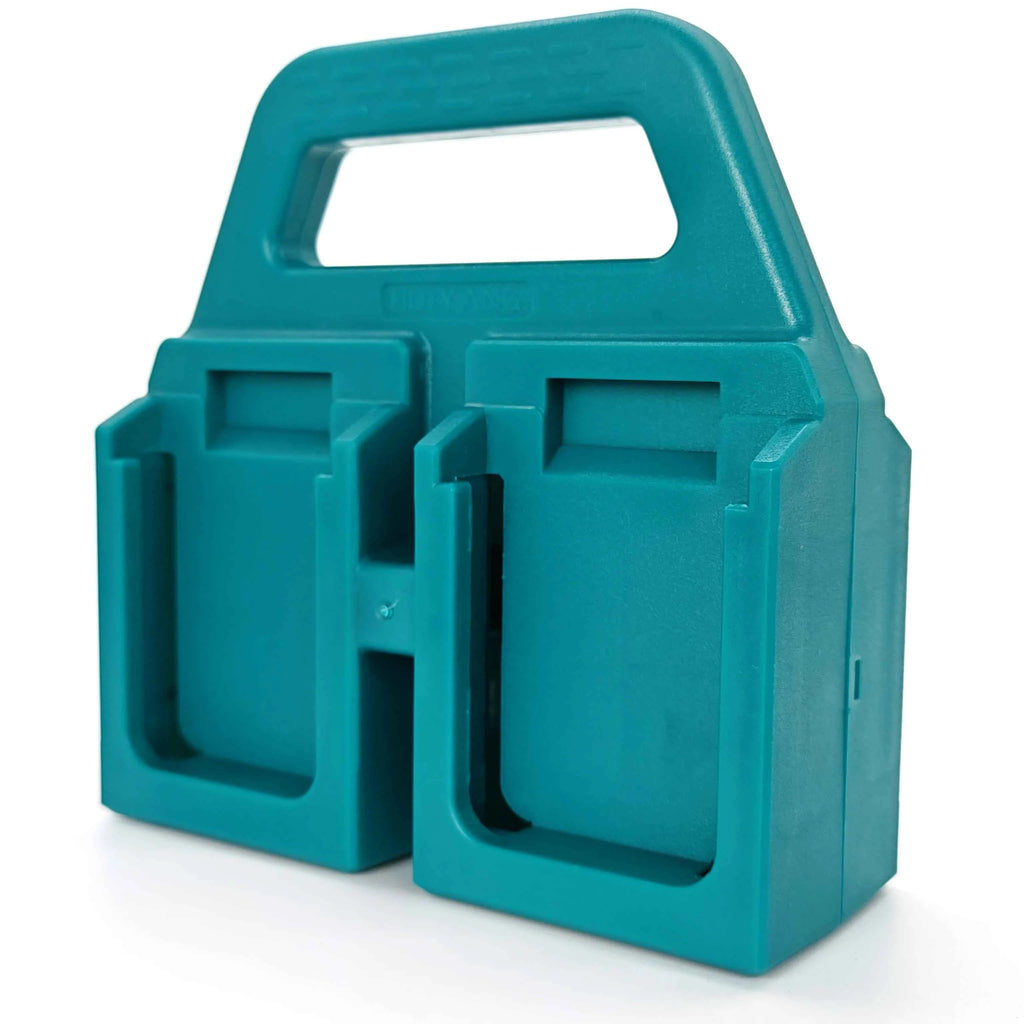 4x Battery Mount Holder Portable Storage Rack Basket Bracket Holder For Makita 18V Battery (NO Batteries)