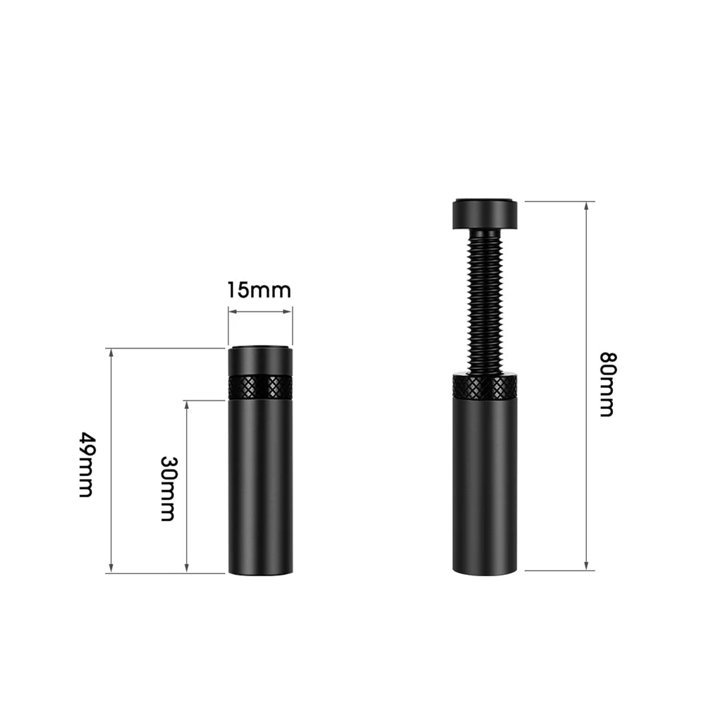 Graphics Card GPU Holder Adjustable Telescopic Rotary Screw Aluminum Alloy Support Vertical GPU Bracket GPU Video Card Holder