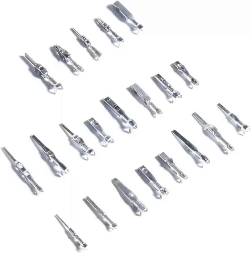 290pcs Cable Lugs Connectors Wire Connector Crimp Terminal Set Flat Plugs Cable Lugs Cable Shoes Plugs Assortment Kit For Cars