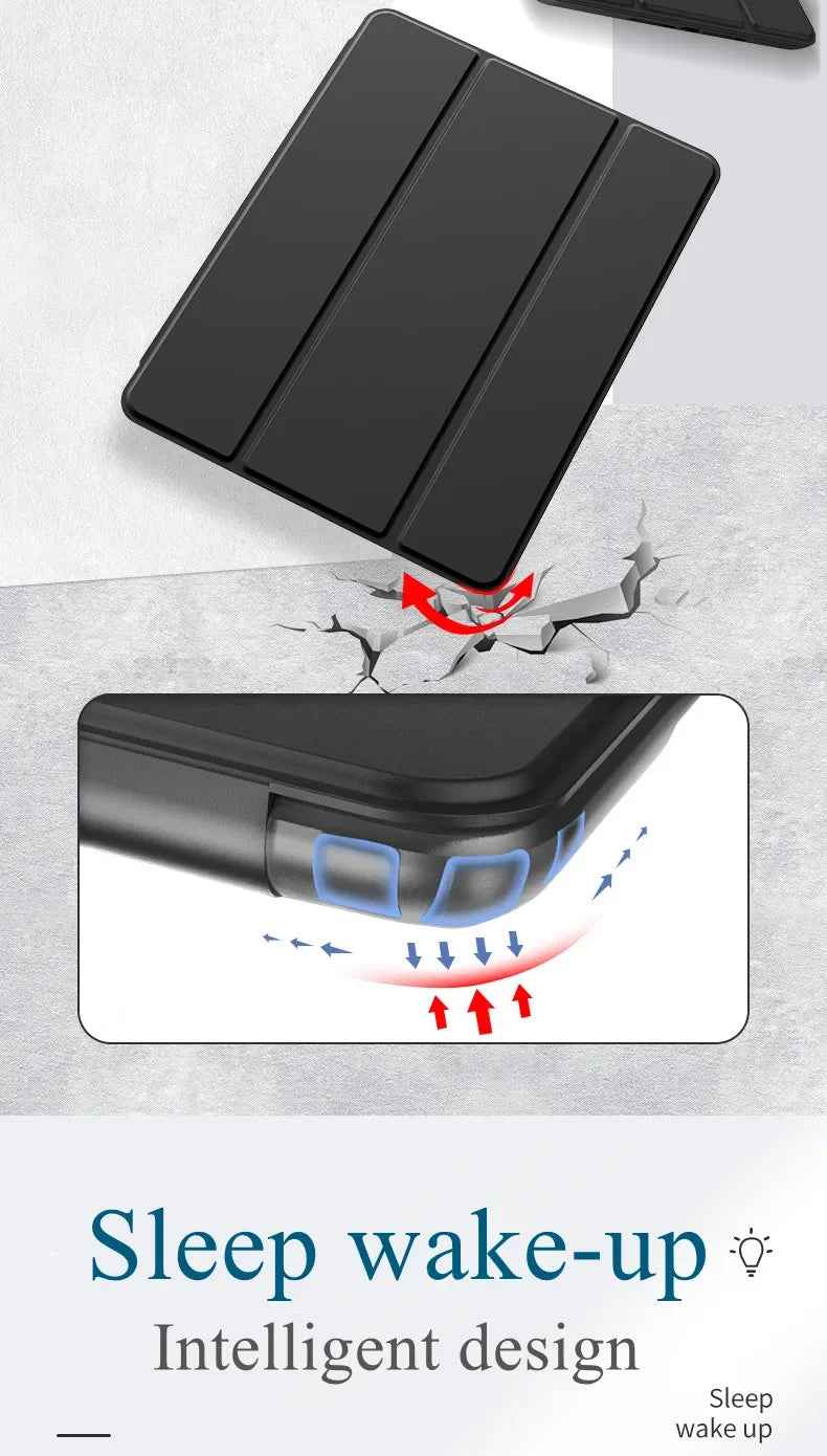 Trifold Tablet Cases for Redmi Pad SE 11 2023 for Xiaomi MiPad 5 Pro 11"  miPad 6 Pro Pad 7 Pro 11.2 Redmi Pad 2 2025 Flip Case