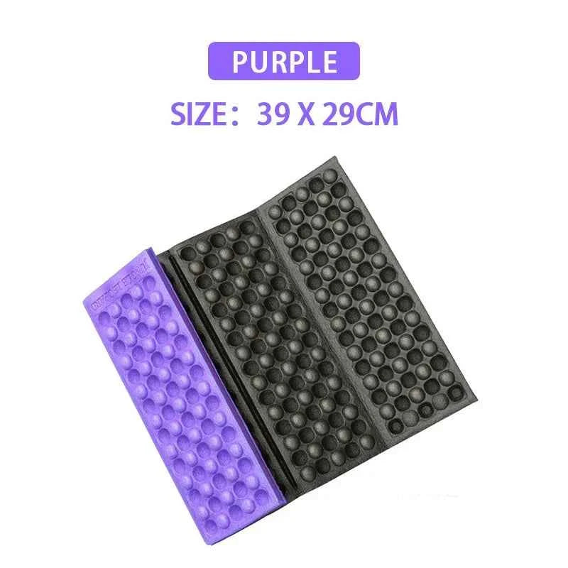 Honeycomb Massage Mat Fold XPE Cushion Outdoor Hiking Camping Training Park Foldable Pillow Picnic Sitting Moisture-proof Pad