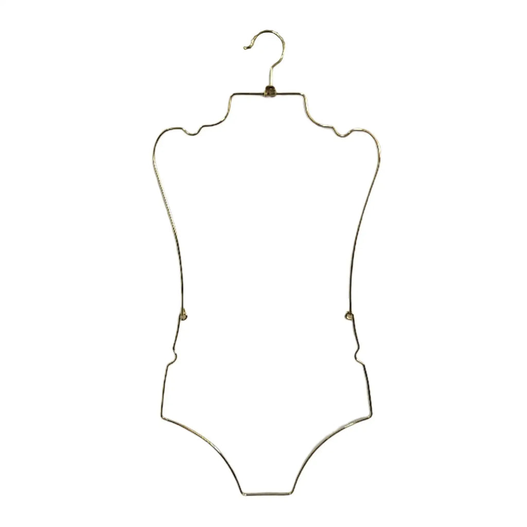 Body Shape Lingerie Hanger Foldable Durable Closet Organizer Swimsuit Hanger for Closet for Stores Boutiques Show Window Bedroom
