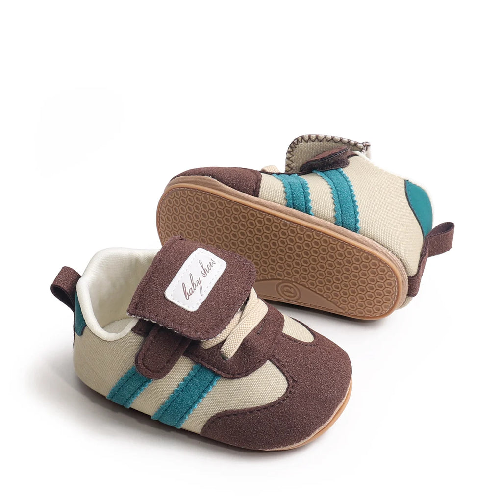 2025 Spring Autumn Baby Boys And Girls First Walking Indoor Outdoor Casual Toddler Shoes With Fashionable Design And TPR Sole