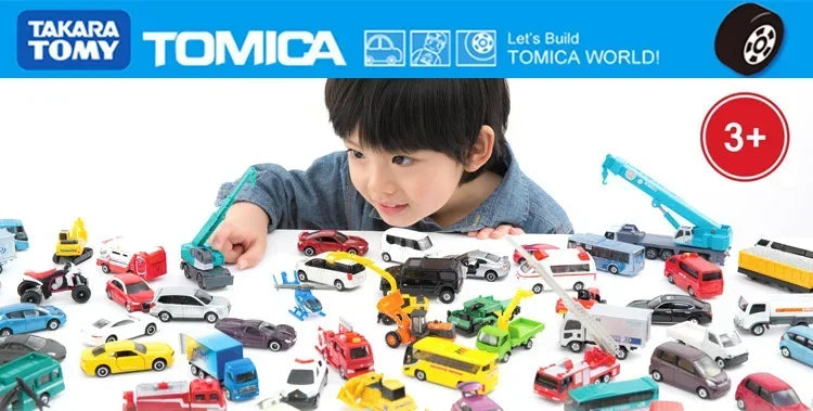 Takara Tomy Tomica No.21-No.40 Toyota Hilux 1/70 Diecast Metal Diecast Automotive Model Ornaments Cas Toys Gift Decorations