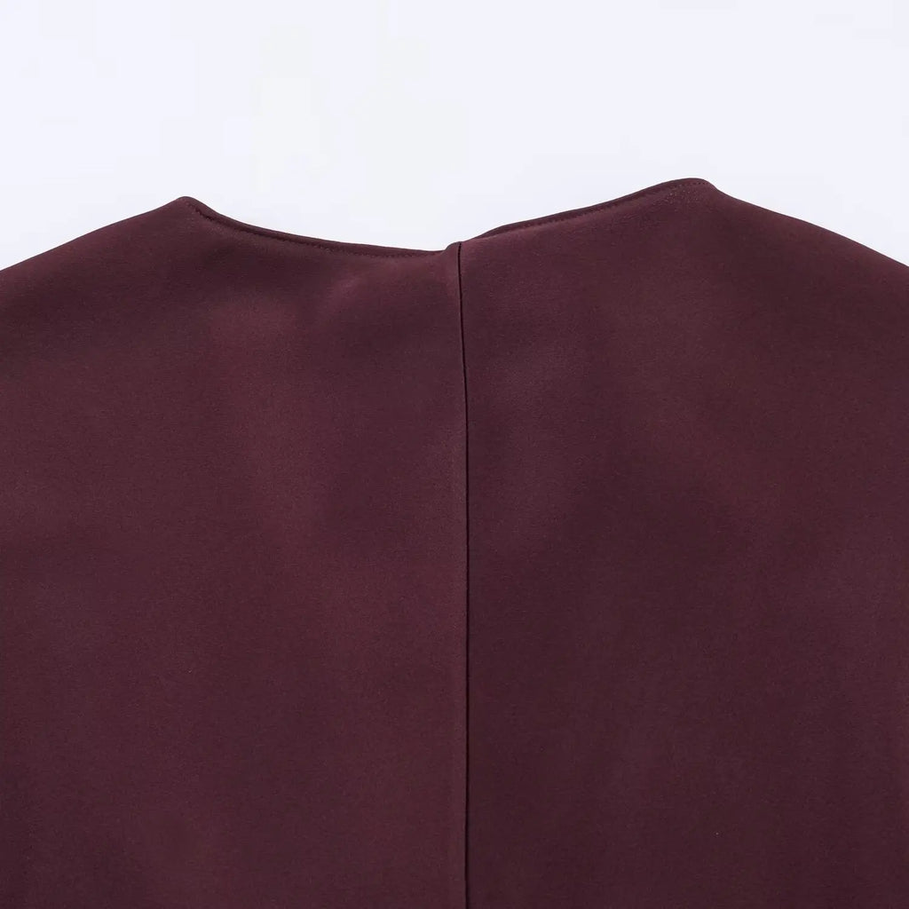 2026 New Scarf Solid Elegant Maxi Dresses Women Spring V Neck Long Sleeve Club Party Long Dress Female Chic Slim Fit Dresses
