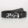New Stylish Geometric Alloy Needle Buckle Fashion Punk Belt For Men Women - Trendy Accessory for Gift Giving，Neutral Waist Belt
