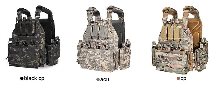 Outdoor Quick Dismantling Tactical Vest Outdoor Equipment 6094 Tactical Vest CS Training Equipment