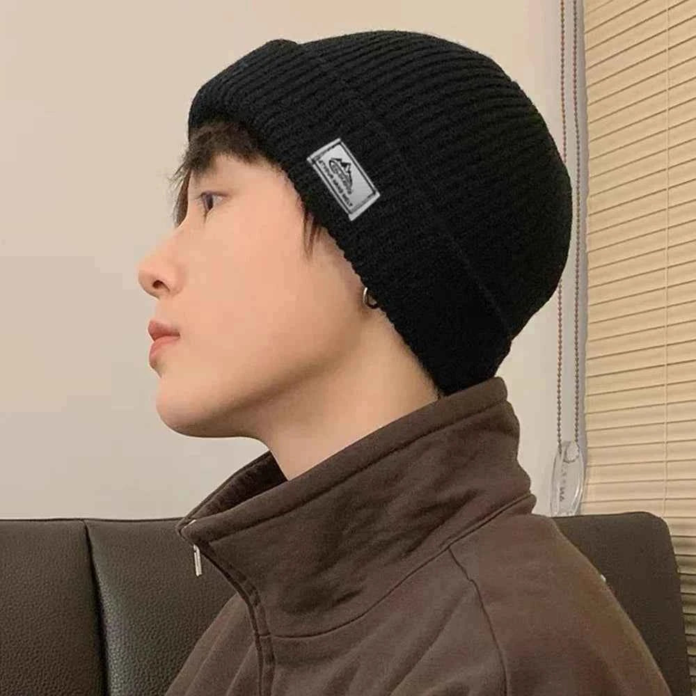 2 in1 Winter Mask Beanies Hats Warm Knitted Balaclava Hats Windproof Solid Full Face Ski Bonnet Tactical Cycling Earmuffs Cap