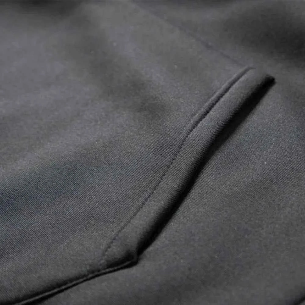 PARIS Letter Print Sweatshirt Suit Men's Fleece Hoodie Pants Set Spring Autumn Winter Warm Casual Sports Pullover Trousers Sets