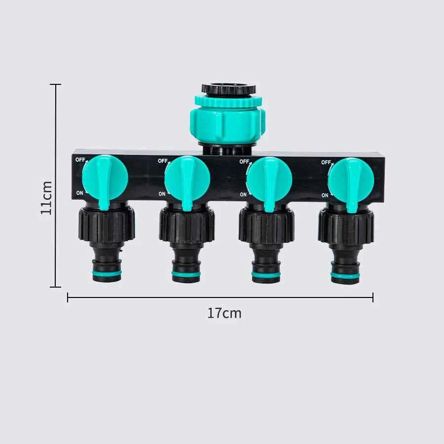 Watering Hose Connection Water Line Splitter Garden Gadgets Irrigation System Connector Agriculture Gardening Parts Supplies