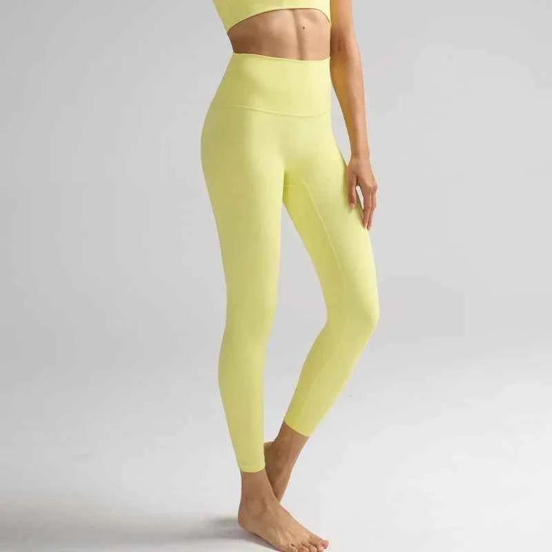 High Waist Naked Feeling Leggings Women Fitness Running Yoga Leggings Pants Energy Gym Tight Leggings Casual Workout Leggings
