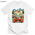 Japanese Arcade Racing Video Game OutRun T-shirt Men's Short Sleeved 80s Retro Harajuku Fashion Console Game T-shirt OutRun