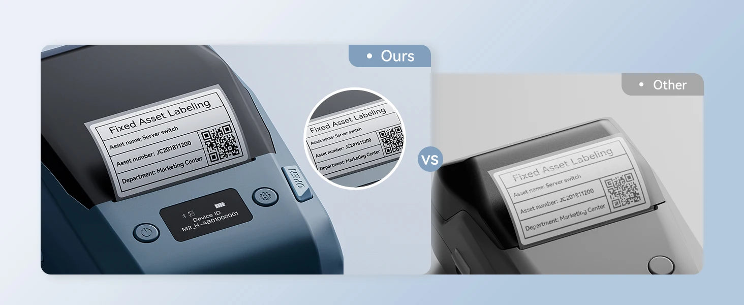 300DPI NIIMBOT M2 Portable Thermal Transfer Label Printer Bluetooth Multi-function Sticker Maker Machine for Office Clothes Tag