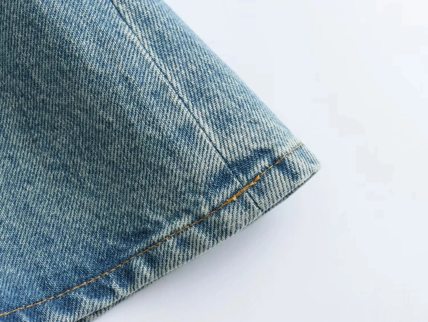 Faionable Versatile Women's Denim Vest S4290 Sexy Top for All Seasons Spring Summer Autumn Winter by WMDR