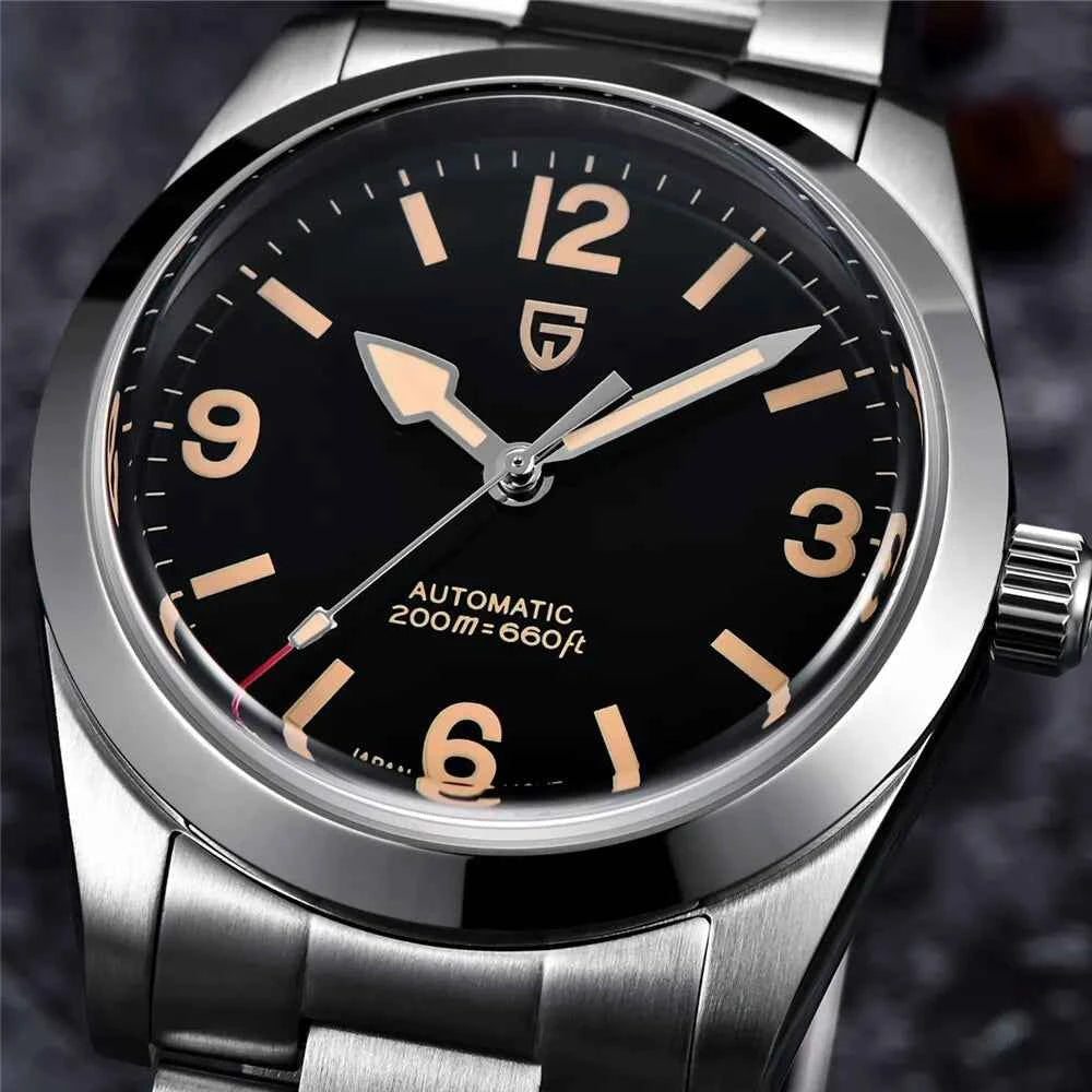 PAGANI DESIGN 2026 New 36MM Men Automatic Mechanical Watches NH35 Sapphire Stainless Steel AR Coating 20Bar Clock Watch for Men