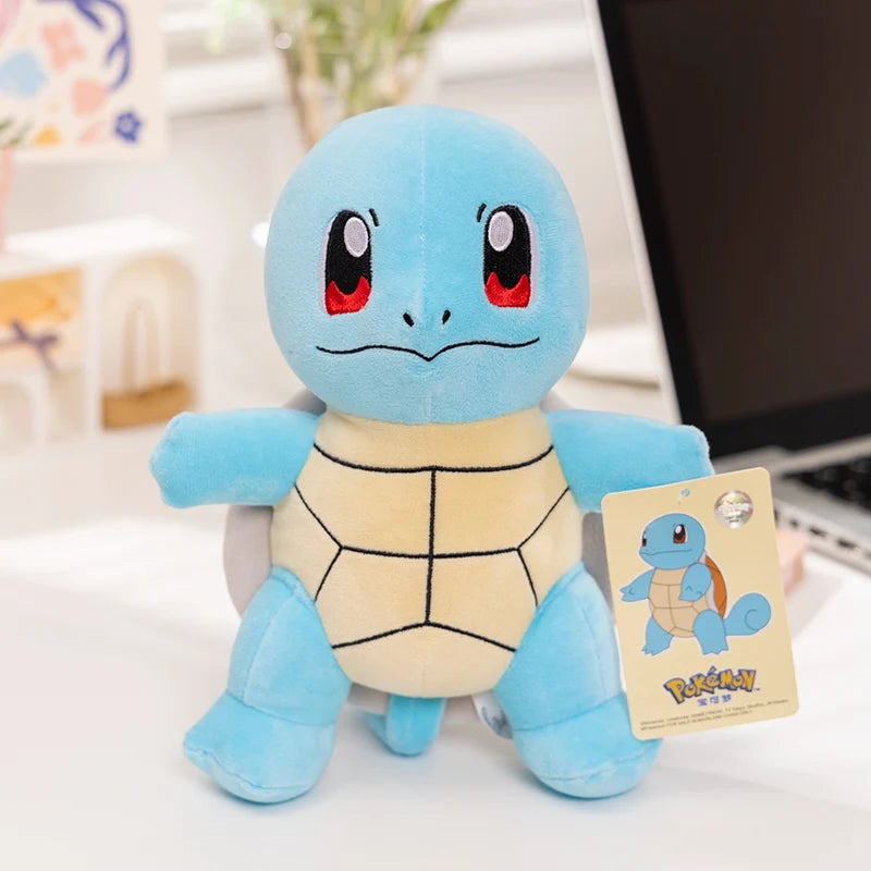Genuine Pokemon Pikachu Stuffed Doll Cute Cartoon Anime Series Gengar  Eevee Stuffed Doll Kawaii Toys Hobbies Kids Birthday Gift