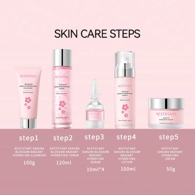 Hydrating Facial Serum Set – 10-Piece Moisturizing Kit