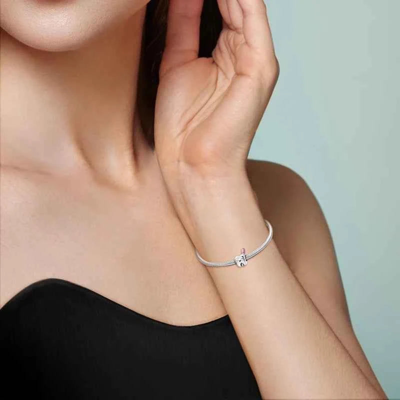 Original 925 Sterling Silver Charms Bead Toothbrush Pendant Tooth Bead Fit Original Bracelet For Women DIY Jewelry Gift