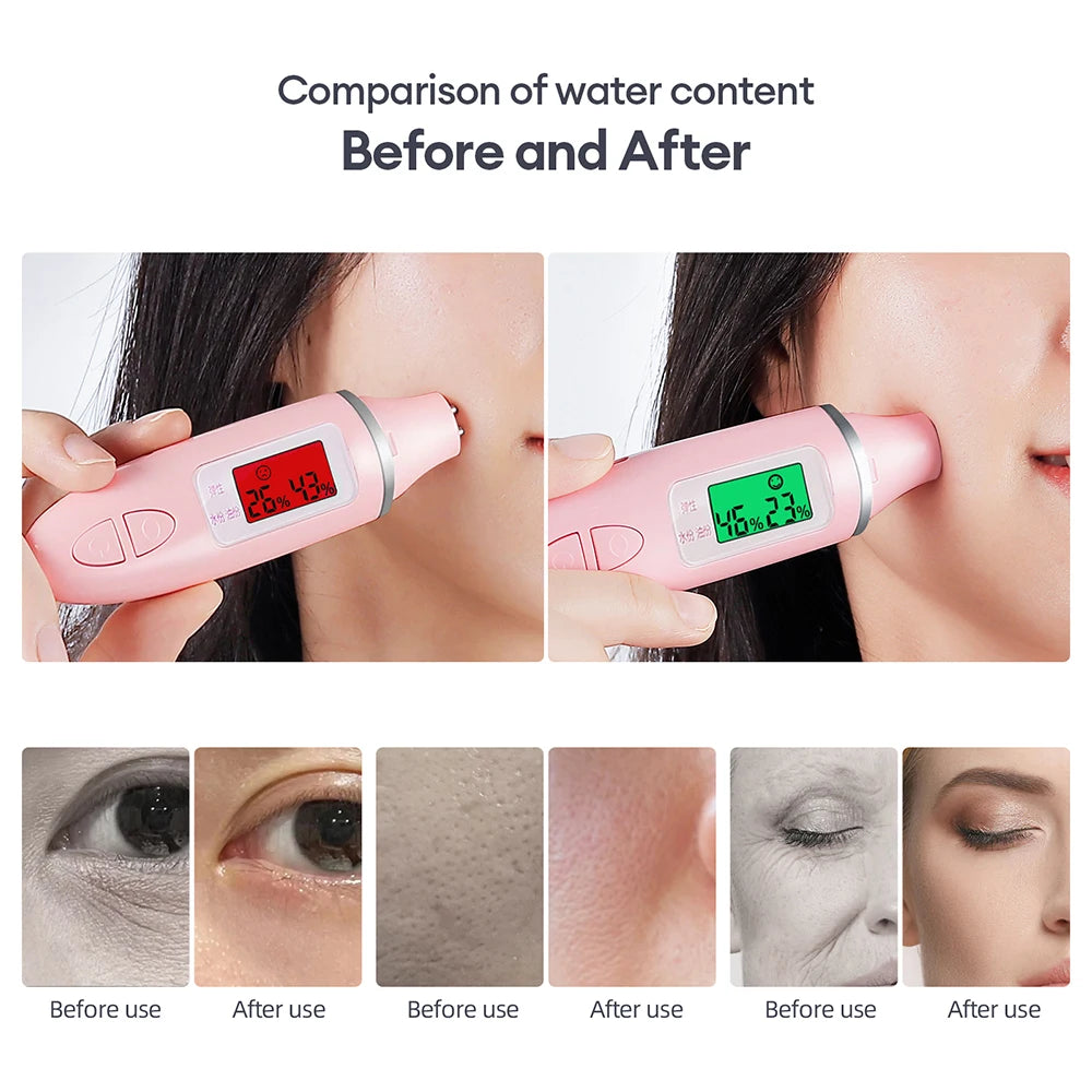 Portable Oxygen Bubble Facial Machine CO2 Bubble Pen Aqua Skin Face Cleansing SPA Beauty Device CO2 Pods Massager