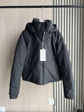 ETJ 2025 Autumn/Winter New  women's short imitation wind waterproof hooded thick warm cotton jacket Outdoor coat 4749703
