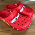 New Mcqueens Cartoon Slippers  Waterproof Eva Outdoor Sandals With Breathable Holes Adult Casual Beach Shoes Gift